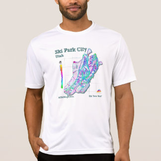 Camiseta de Park City 3dSkiMaps