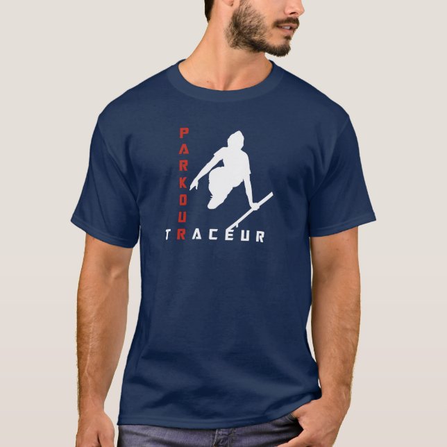 Camiseta de Parkour Traceur (Anverso)