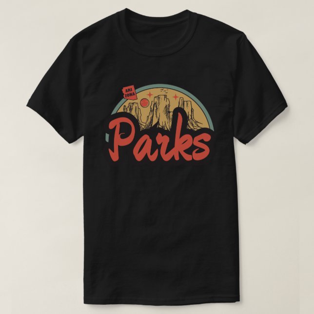 Camiseta de Parks, Arizona (Diseño del anverso)