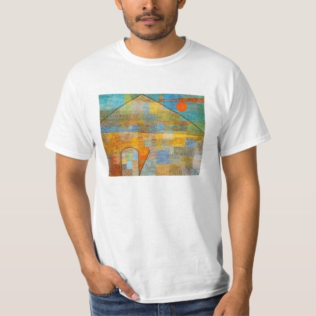 Camiseta de Parnassum del anuncio de Paul Klee (Anverso)