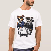 Camiseta de parodia de gemelos callejeros de bulld
