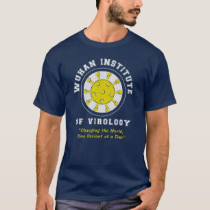 Camiseta de parodia del virus del Instituto de Vir