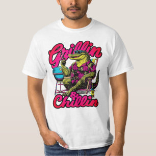 Camiseta de parrillada de regalo del Día del Padre