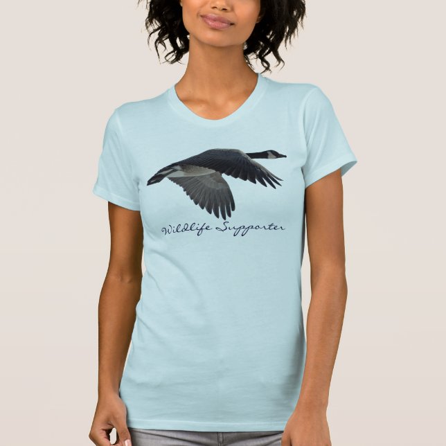 Camiseta de partidarios de la vida silvestre Flyin (Anverso)