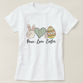Camiseta de Pascua con amor por la paz - Primavera