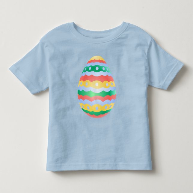 Camiseta de Pascua de niño pequeño de la fiesta de (Anverso)