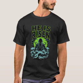 Camiseta de Pascua He Is Risen Cthulhu