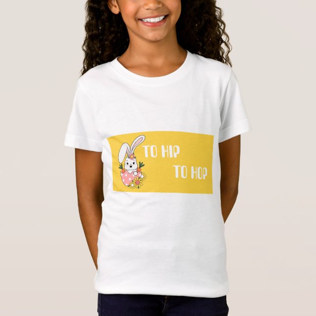 Camiseta de Pascua infantil - Diseños divertidos y (Anverso)