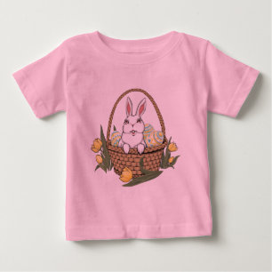 Camiseta de pascua para bebé de bebé de camisas de
