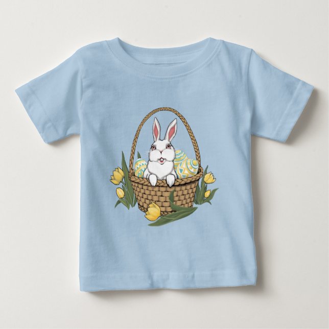 Camiseta de pascua para bebé de bebé de camisas de (Anverso)
