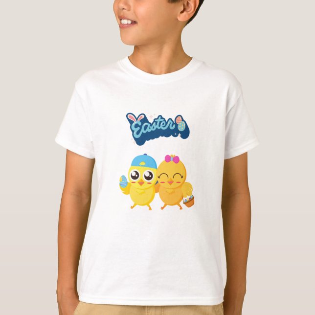 Camiseta de Pascua para Niños (Anverso)
