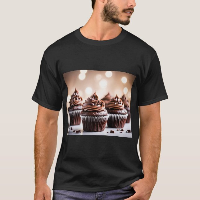 Camiseta de pastel de chocolate (Anverso)