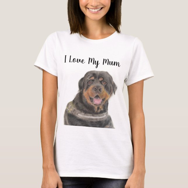Camiseta de Pasteles Suaves Te Quiero Mamá (Anverso)