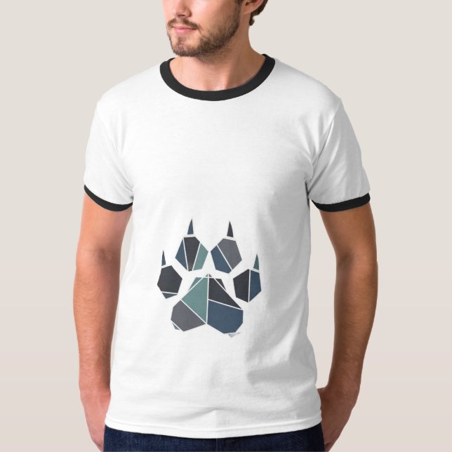 Camiseta de Pata de Perro Robótico (Anverso)