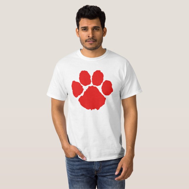 Camiseta de Pata Roja (Anverso completo)