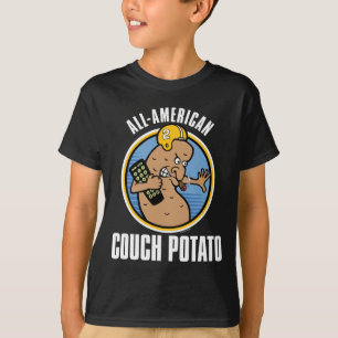 Camiseta de Patata de Sofá Típica Americana