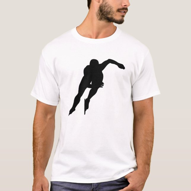 Camiseta de patinador de velocidad (Anverso)