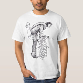 Camiseta de patinaje para escaladores de vallas