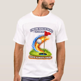 Camiseta De patio a día de partido Papá siempre está ahí Go