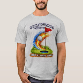 Camiseta De patio a día de partido Papá siempre está ahí La