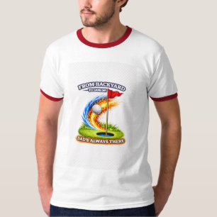 Camiseta De patio trasero a día de partido – Papá siempre e