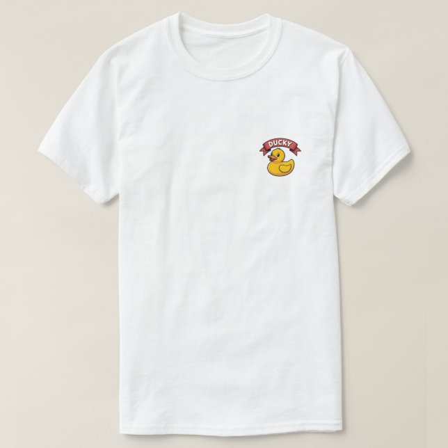 Camiseta de patito de goma (Diseño del anverso)
