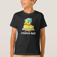 Camiseta de Pato de Goma Diversión Genial Única Me