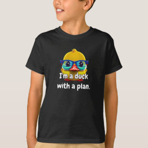 Camiseta de Pato de Goma Divertida Genial Única Me