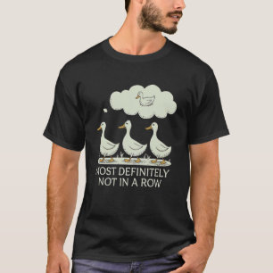 Camiseta de Pato Definitivamente No Todo en Fila M