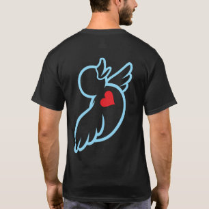 Camiseta de pato Love Yeshua Love People - Azul ci