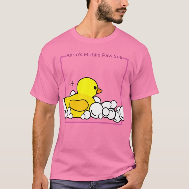Camiseta de pato rosa (Anverso)