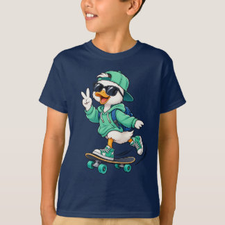 Camiseta de pato skater genial – Anima de moda urb