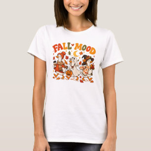 Camiseta de patos con ambiente de otoño   Pato fan
