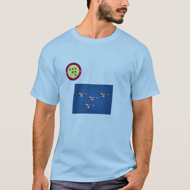 Camiseta de Patrouille Suisse F-5 (Anverso)