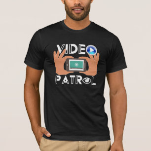 Camiseta de patrulla de vídeo