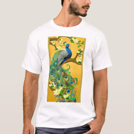 camiseta de pavo azul de la India