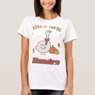 Camiseta de Pavo de Acción de Gracias Honk If You'