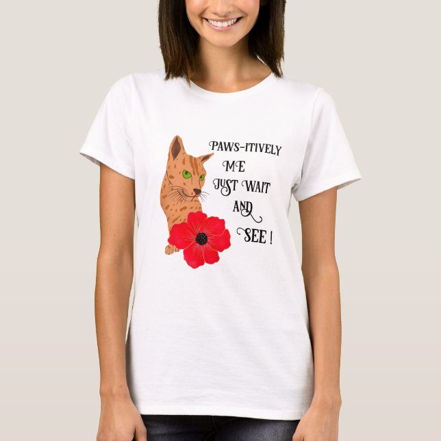 Camiseta de Paws-itive Me (Anverso)