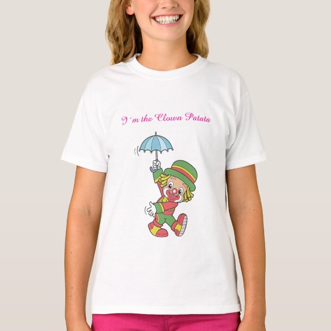 Camiseta de payaso juguetón (Anverso)