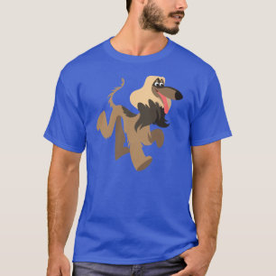 Camiseta de payaso linda del afgano del dibujo