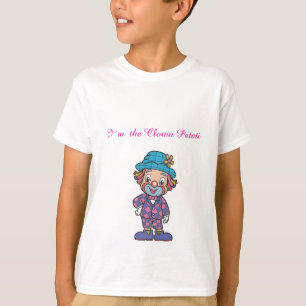 Camiseta de payaso lindo