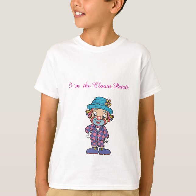 Camiseta de payaso lindo (Anverso)