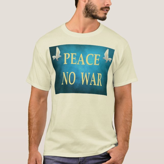 Camiseta de paz sin guerra (Anverso)
