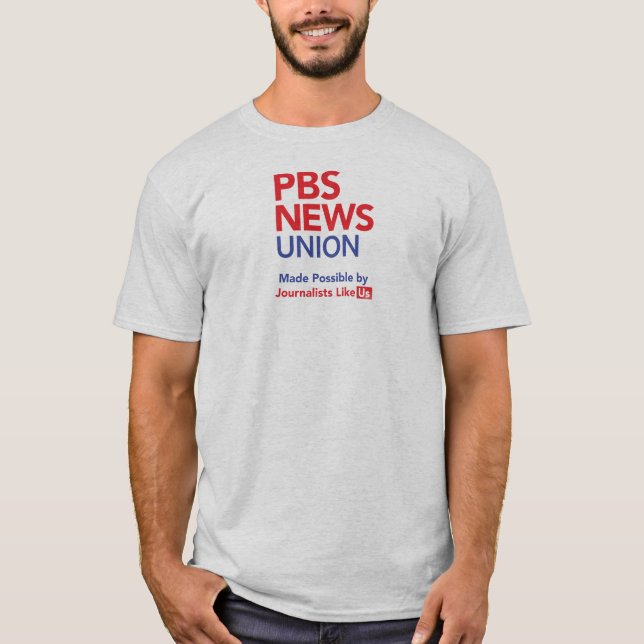 Camiseta de PBS NewsHour (Anverso)