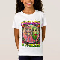 Camiseta de Peace Love & Pickles