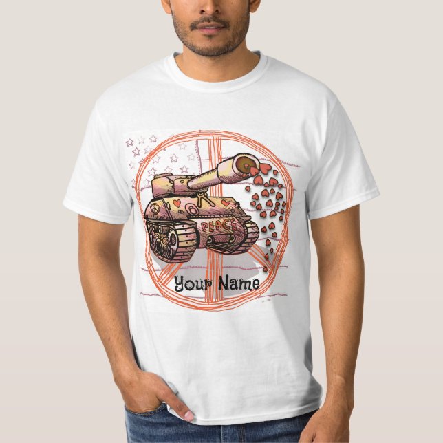 Camiseta de Peace Love Tank (Anverso)