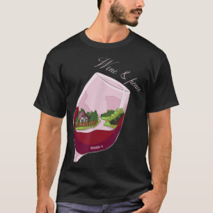 Camiseta de Peace Love Wine