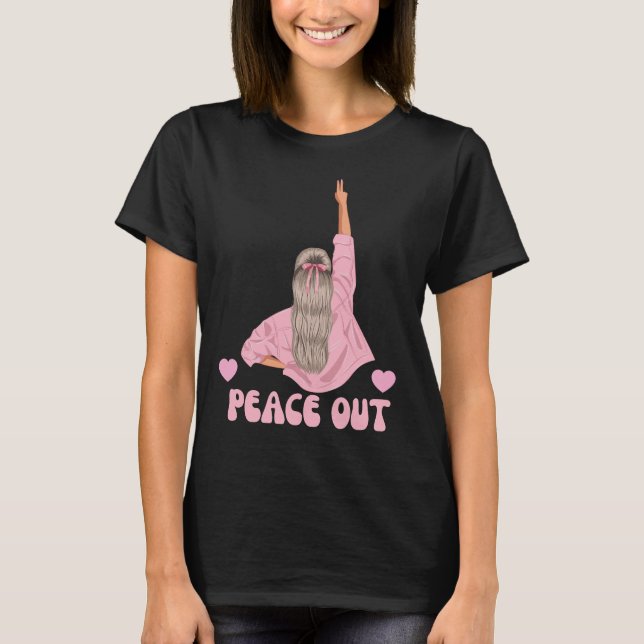 Camiseta de Peace Out (Anverso)