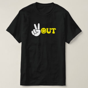 Camiseta de Peace Out