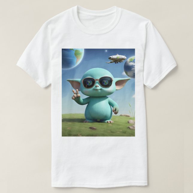 Camiseta de PEACE TO EATHLINGS (Diseño del anverso)